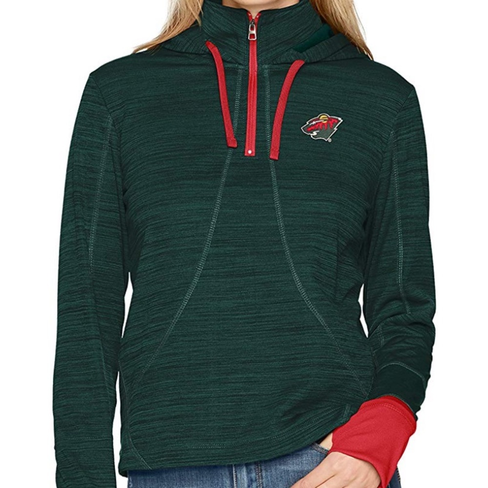 Minnesota Wild Women’s quarter zip hoodie!
